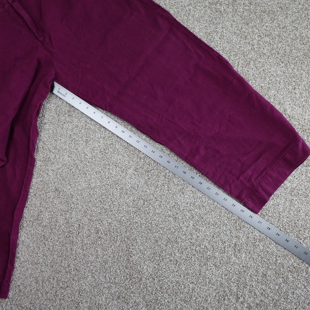 KUT from the Kloth Charlotte Wide Leg Pants Mulberry Purple Size 14 KB48001 NEW - Picture 8 of 9